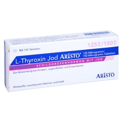 L-Thyroxin Jod Aristo 125 µg/150 µg