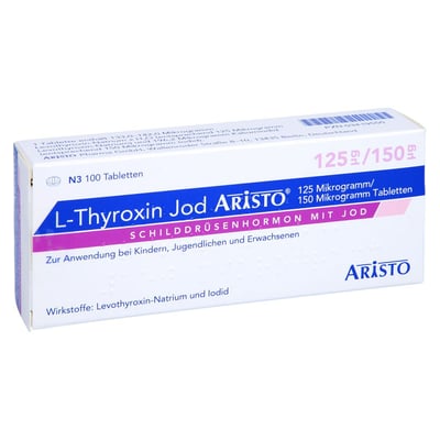 L-Thyroxin Jod Aristo 125 µg/150 µg