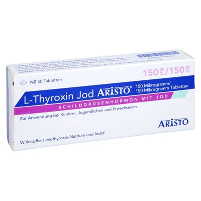 L-Thyroxin Jod Aristo 150 µg/150 µg