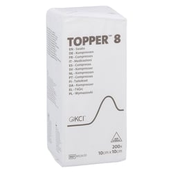 Topper 8 Kompresse 10x10 cm unsteril Solventum