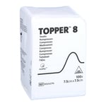 Topper 8 Kompresse 7,5x7,5 cm unsteril