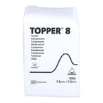 Topper 8 Kompresse 7,5x7,5 cm unsteril