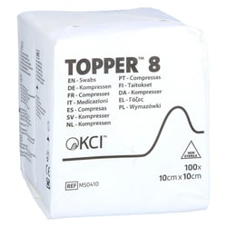 Topper 8 Kompresse 10x10 cm unsteril Solventum