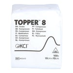 Topper 8 Kompresse 10x10 cm unsteril Solventum