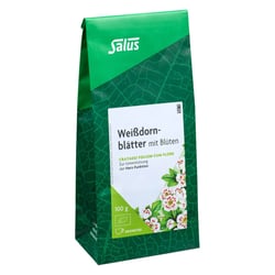 Weissdornblätter mit Blüten Arzneitee bio Salus