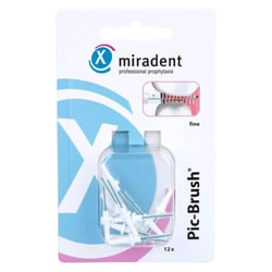 Miradent Interd.Pic-Brush Ersatzb.fein weiß 