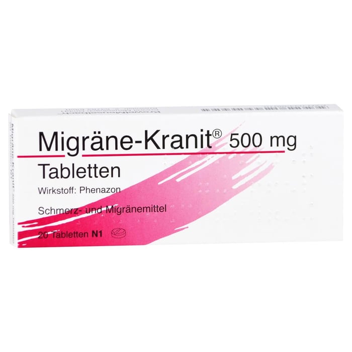 Migräne-Kranit 500mg