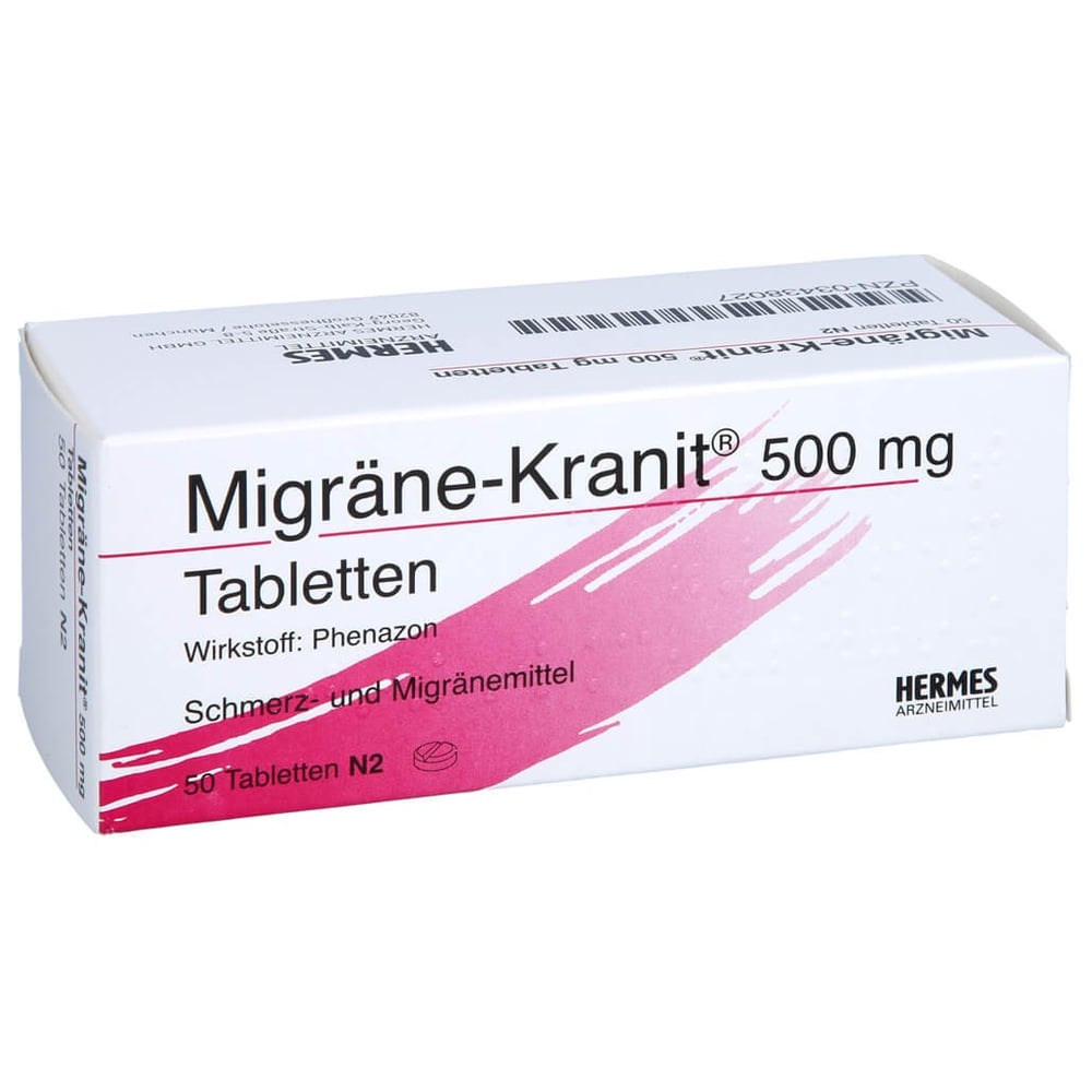 Migräne-Kranit 500 mg