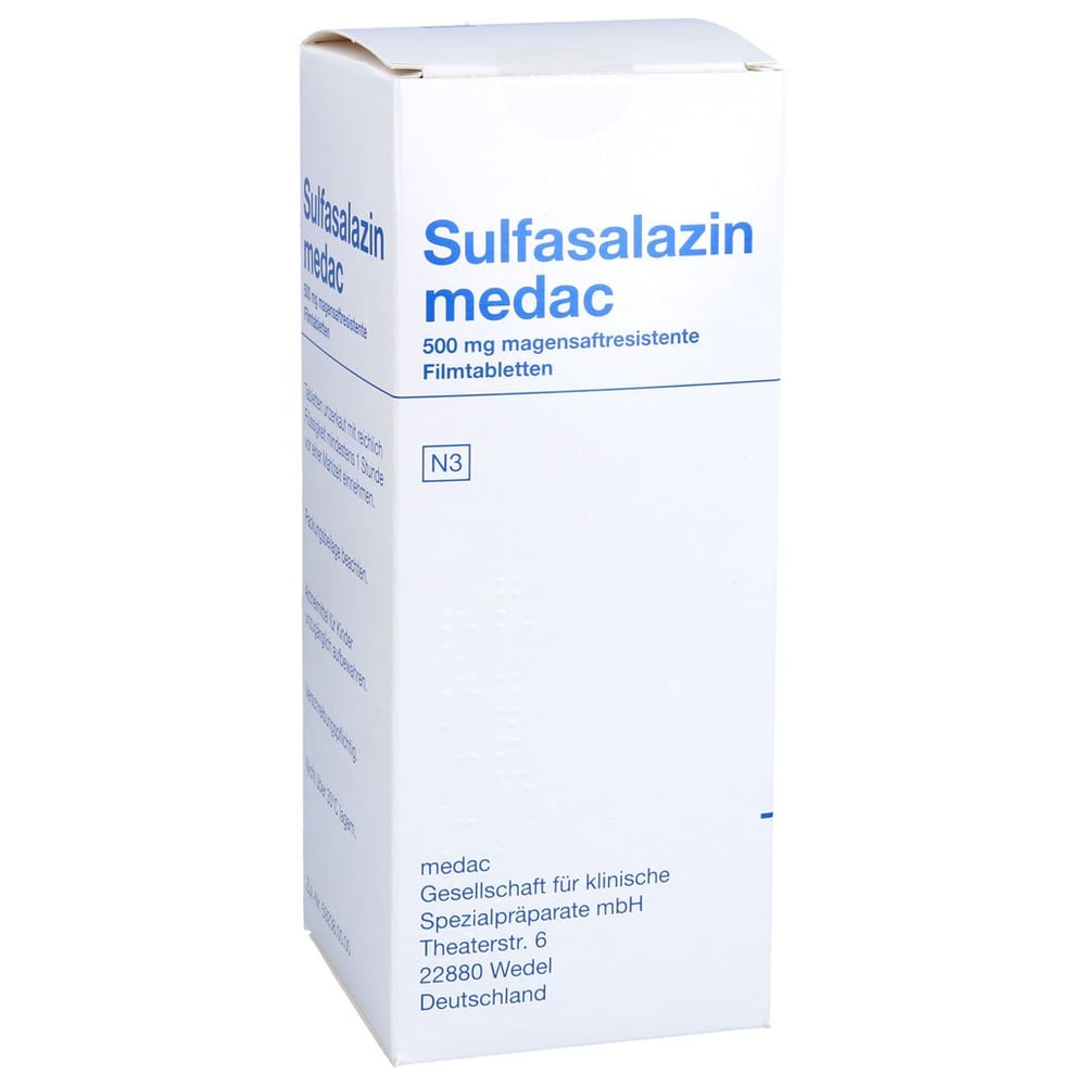 Sulfasalazin medac 500 mg Filmtabletten