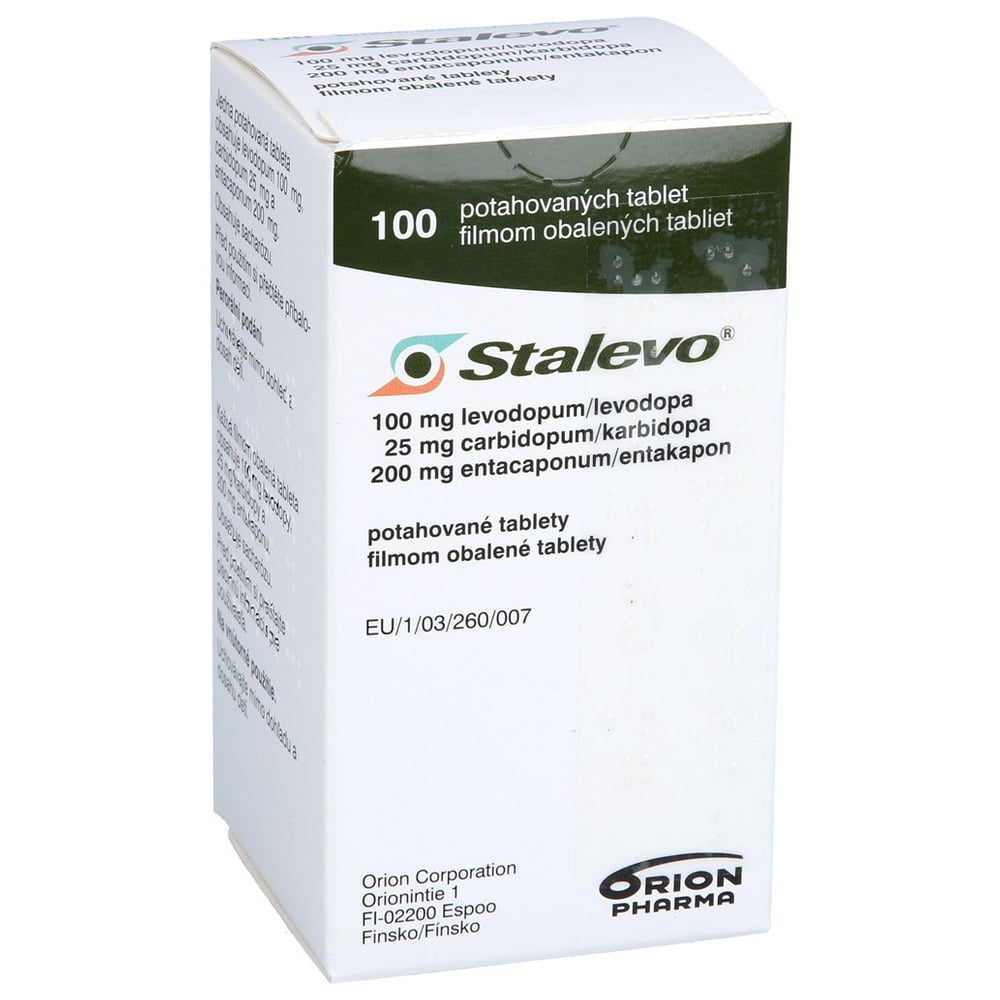 Stalevo 100 mg/25 mg/200 mg