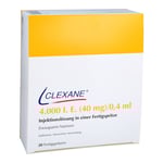 Clexane 4000 I.E. (40 mg)/0,4 ml Injektionslösung