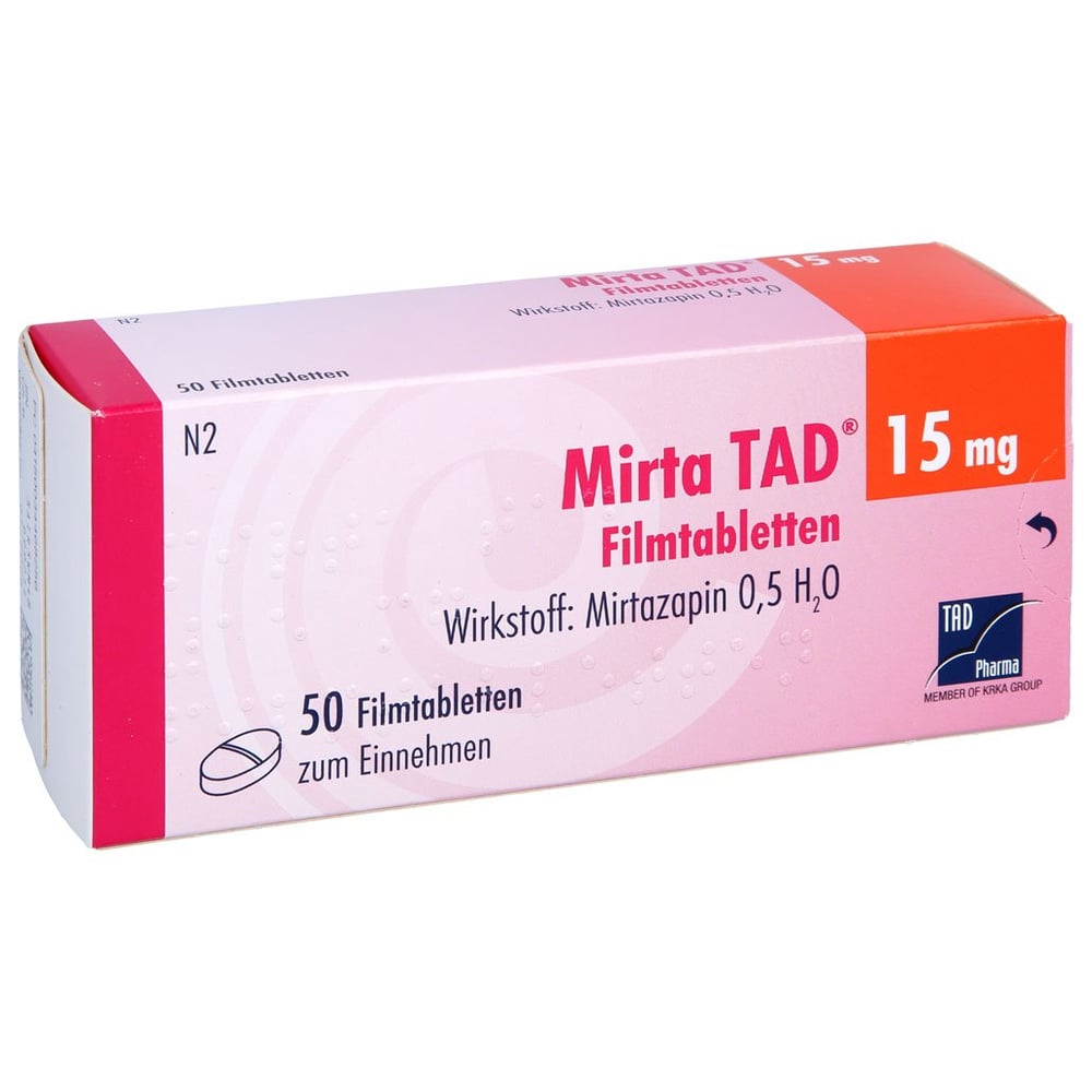 Mirta TAD 15 mg