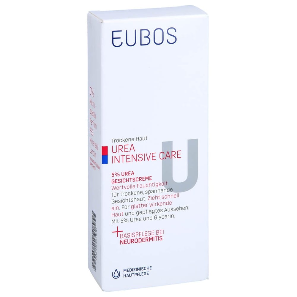 Eubos Trockene Haut Urea 5% Gesichtscreme