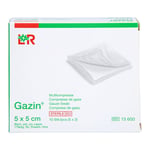 Gazin Kompresse 5x5 cm 8fach steril Produktbild 2