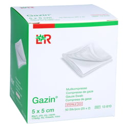 Gazin Kompresse 5x5 cm 8fach steril