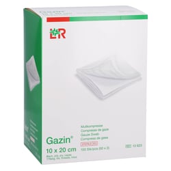Gazin Kompresse 10x20cm 8fach steril