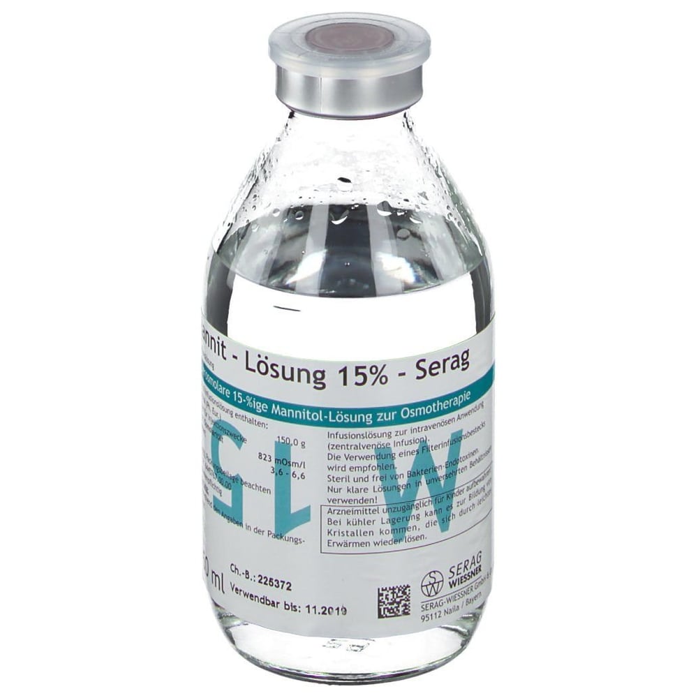 Mannit 15% Serag Glas