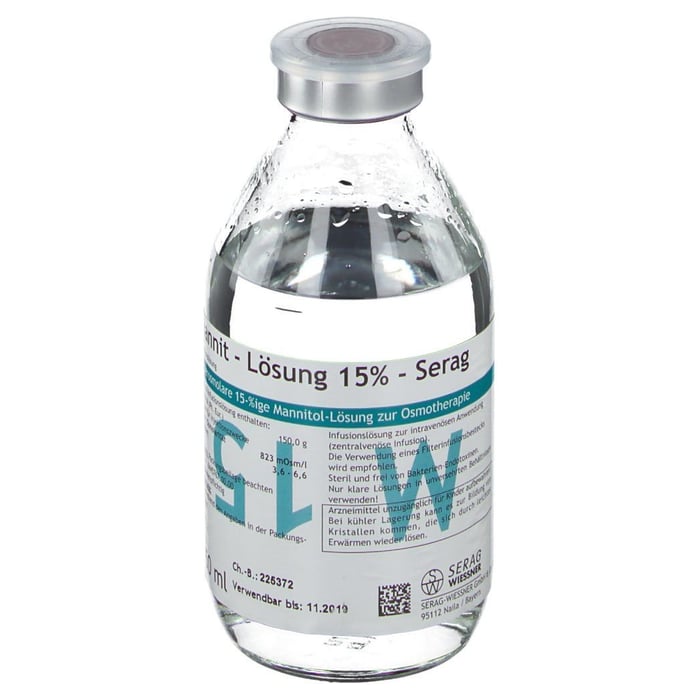 Mannit 15% Serag Glas