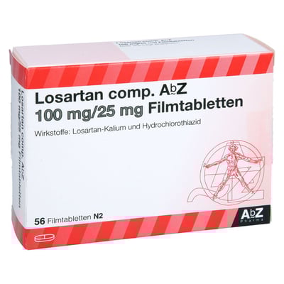 Losartan comp. AbZ 100 mg/25 mg