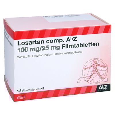 Losartan comp. AbZ 100 mg/25 mg