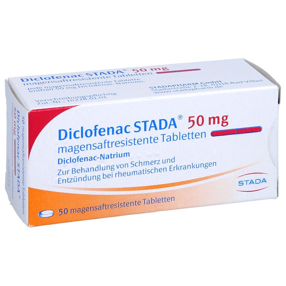 Diclofenac STADA 50 mg