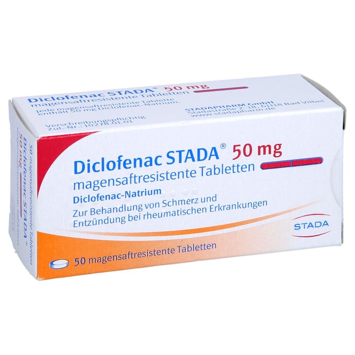 Diclofenac STADA 50mg