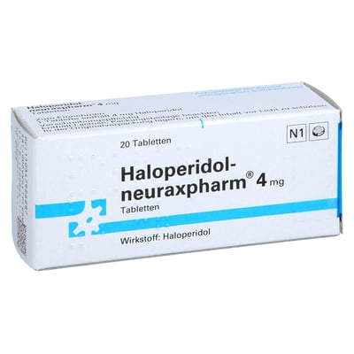 Haloperidol-neuraxpharm 4 mg