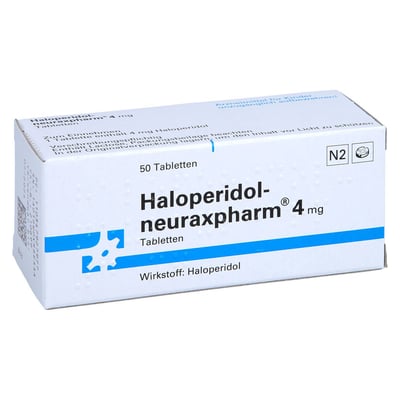 Haloperidol-neuraxpharm 4 mg