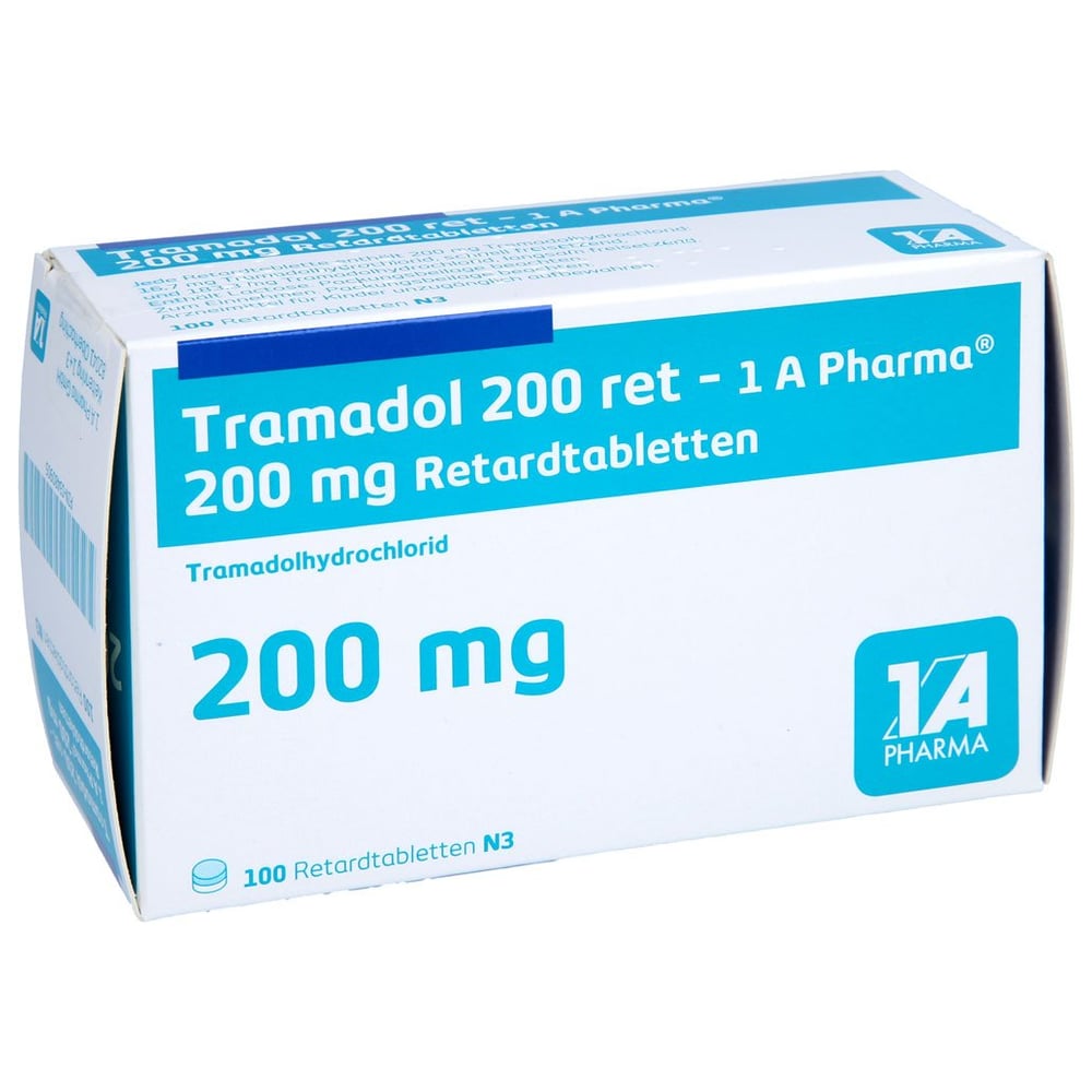 Tramadol 200 ret-1A Pharma