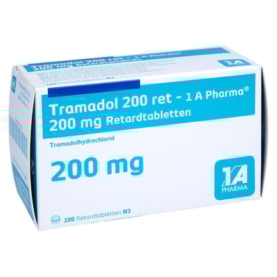 Tramadol 200 ret-1A Pharma