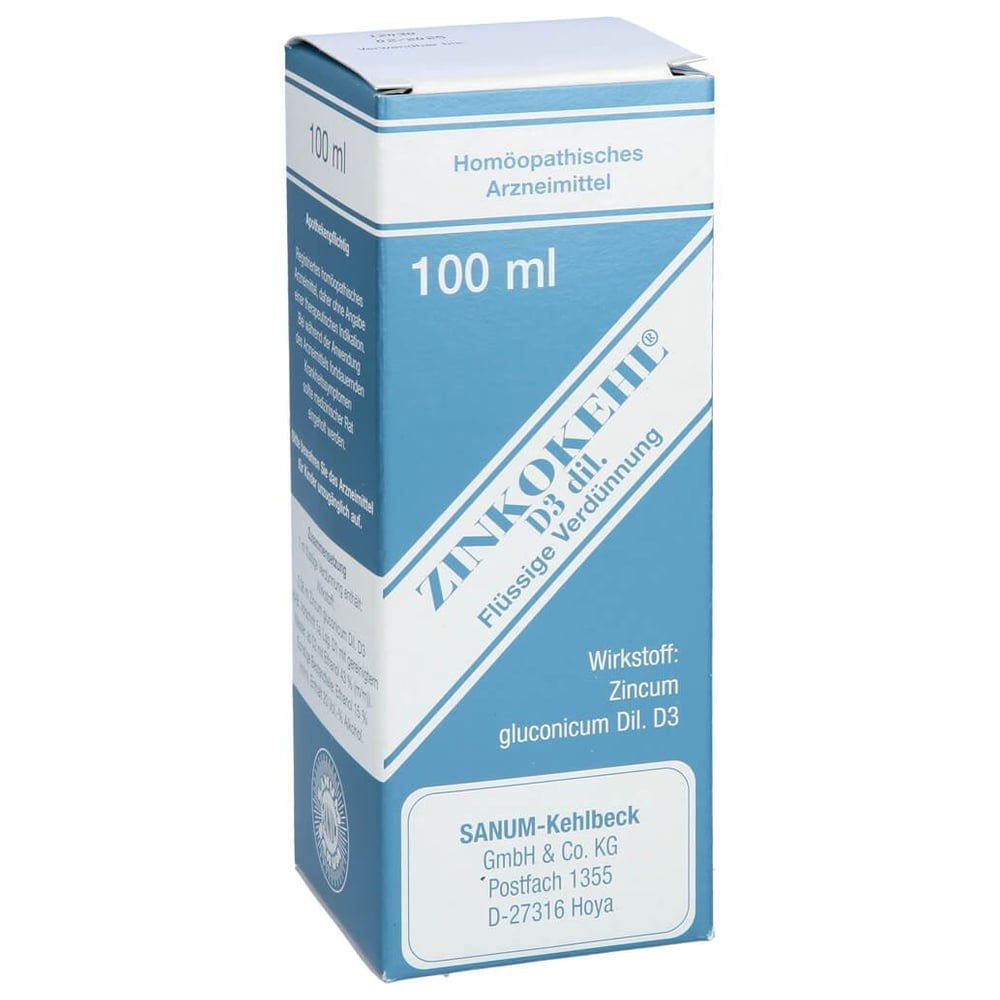 Zinkokehl D 3 Tropfen