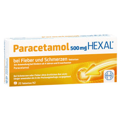 Paracetamol 500 mg HEXAL bei Fieber und Schmerzen
