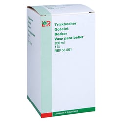 Trinkbecher mit 2 Deckeln