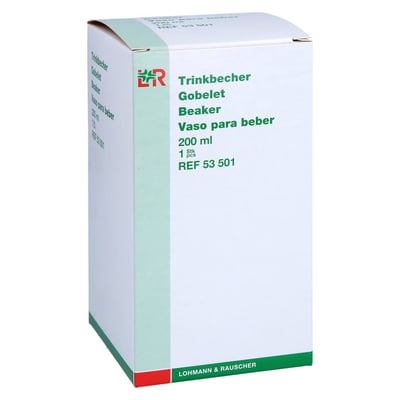 Trinkbecher mit 2 Deckeln