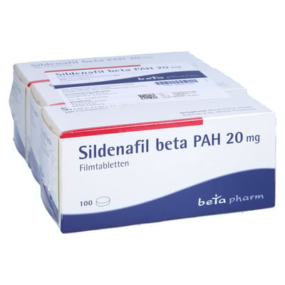 Sildenafil beta PAH 20 mg