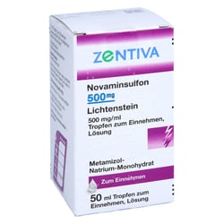 Novaminsulfon 500 mg Lichtenstein