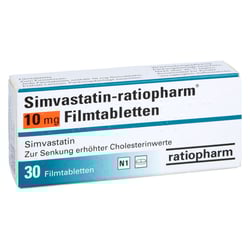 Simvastatin-ratiopharm 10 mg