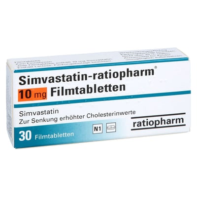 Simvastatin-ratiopharm 10 mg