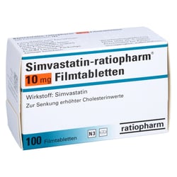 Simvastatin-ratiopharm 10 mg
