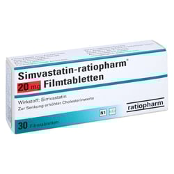 Simvastatin-ratiopharm 20 mg