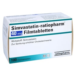 Simvastatin-ratiopharm 40 mg