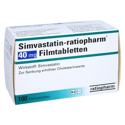 Simvastatin-ratiopharm 40 mg