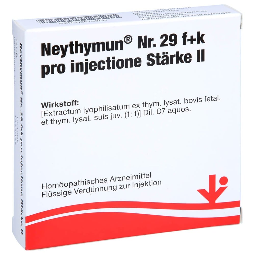 Neythymun Nr. 29 f+k pro injectione Stärke II
