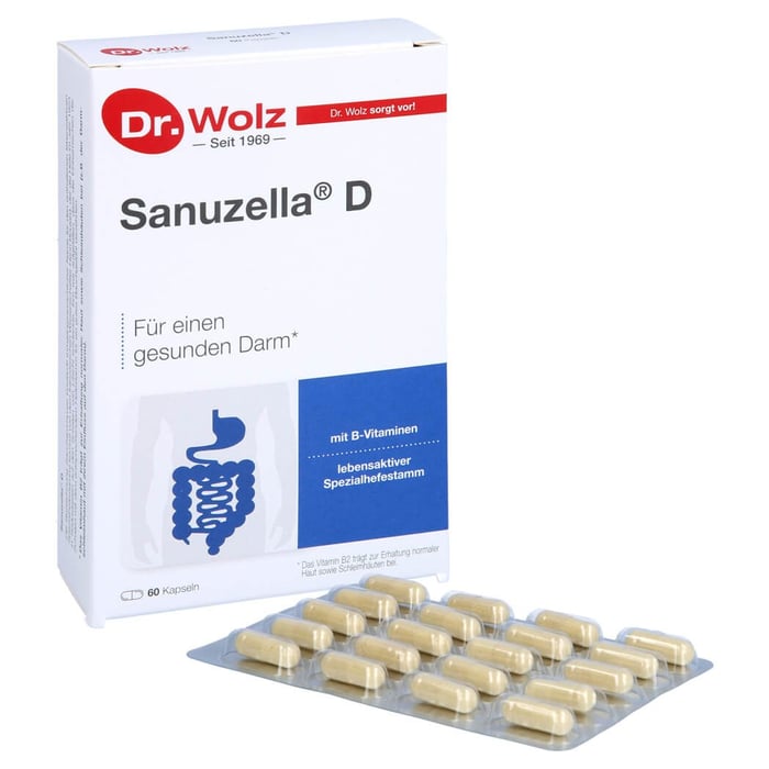 Sanuzella D Zellulose Kapseln