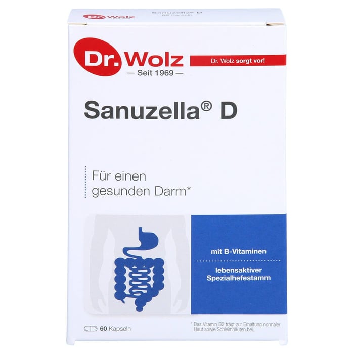 Sanuzella D Zellulose Kapseln