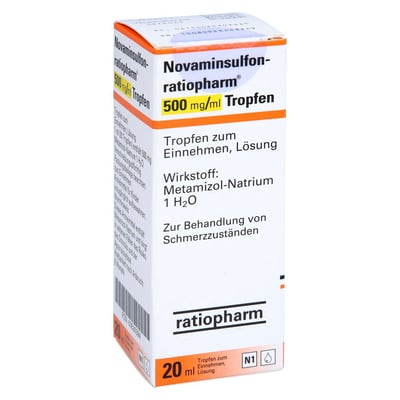 Novaminsulfon-ratiopharm 500 mg/ml