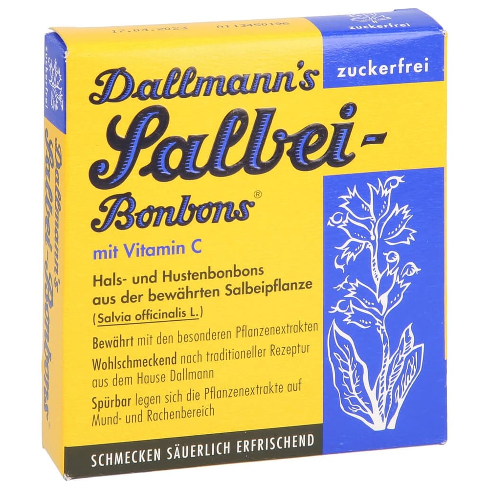 Dallmann's Salbeibonbons zuckerfrei