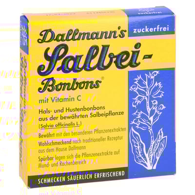 Dallmann's Salbeibonbons zuckerfrei