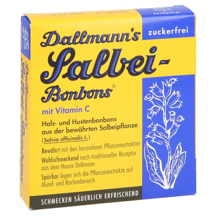 Dallmann's Salbeibonbons zuckerfrei