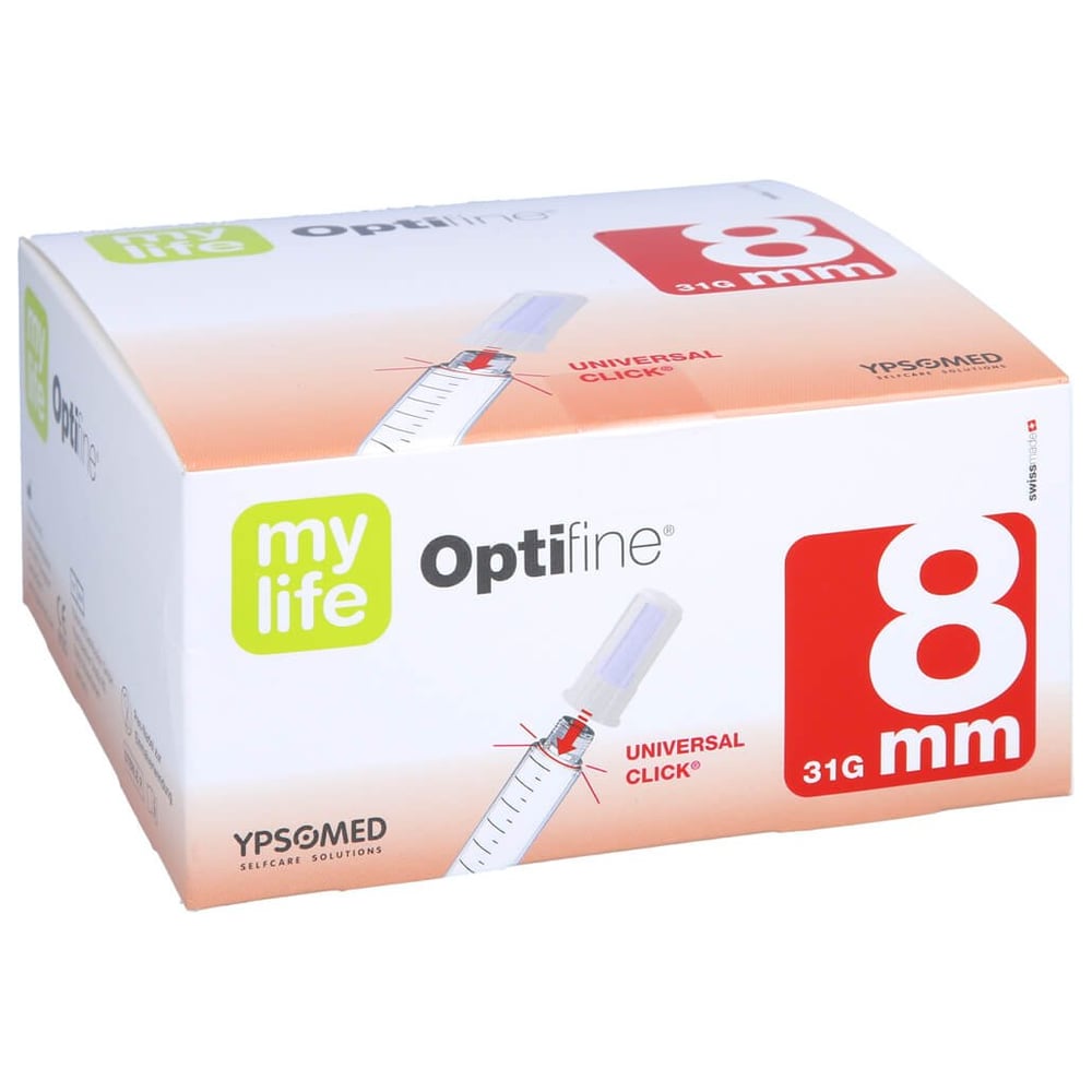 Optifine 8 Pen-Nadeln 0,25x8 mm 1001 Artikel Medical